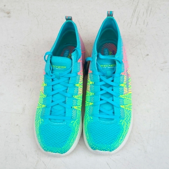 Skechers Multicolor Knit Sneakers - Picture 4 of 12